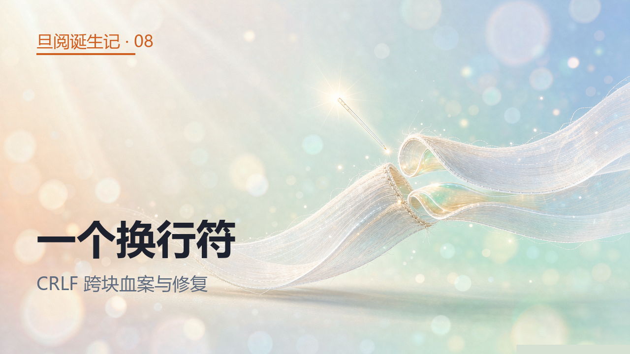 一个换行符——CRLF 跨块血案与修复